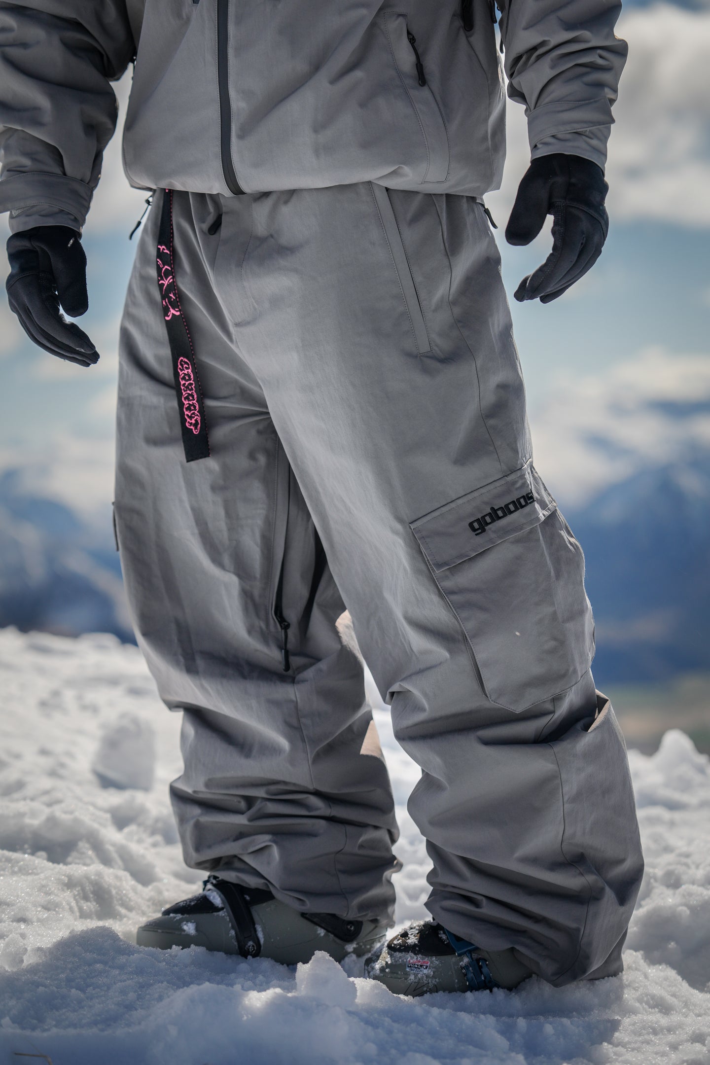GOBOOST OneSerie 3L 15K Insulated Snowpants – Grey