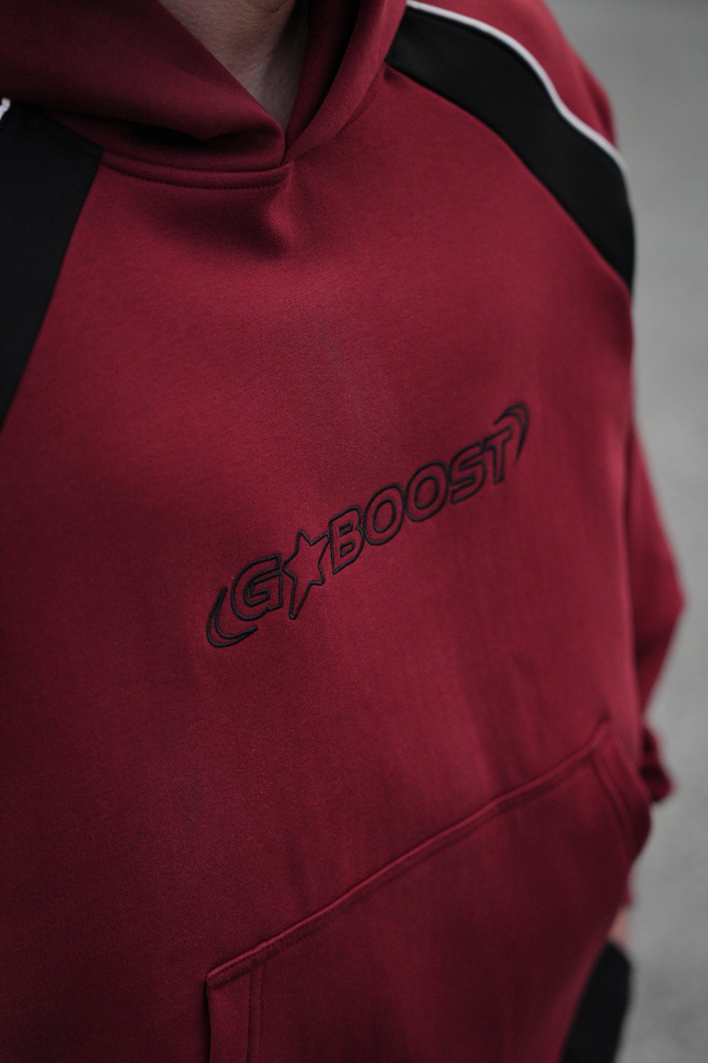 Core Line Hoodie - Burgundy