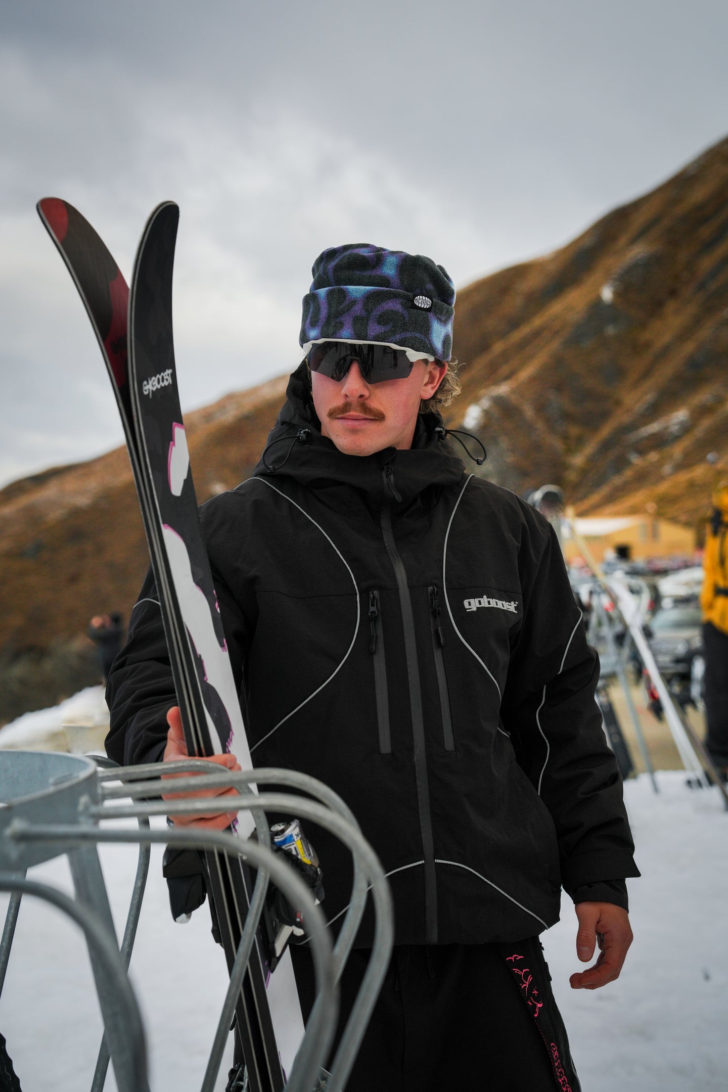 Vintage Flame Beanie - Blue