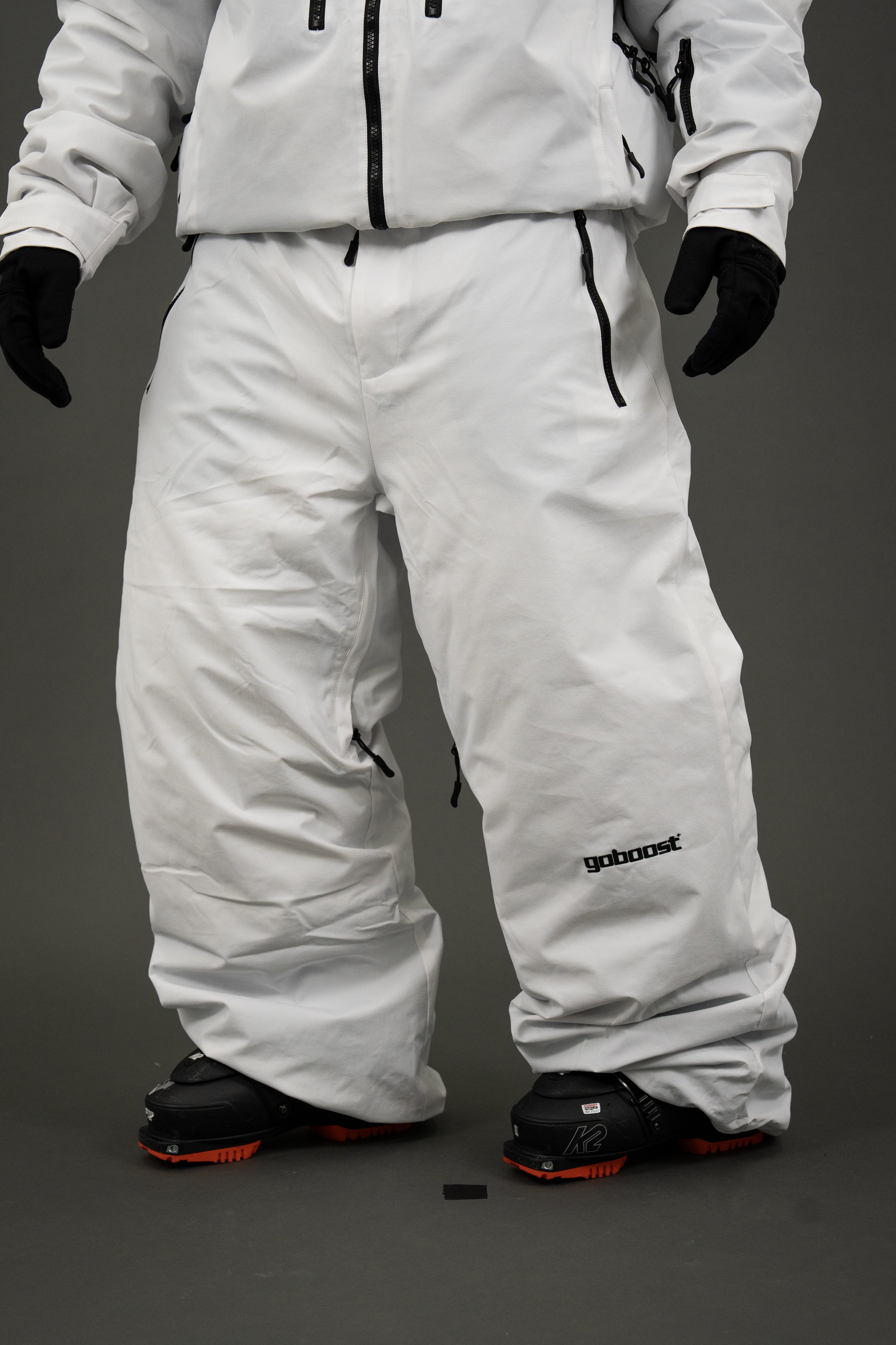 Summit Snowpants - White – GOBOOST