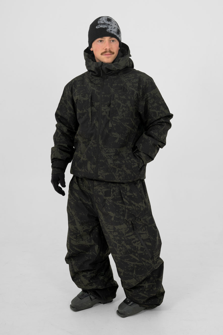 Signature Insulated Jacket – Dark Camo
