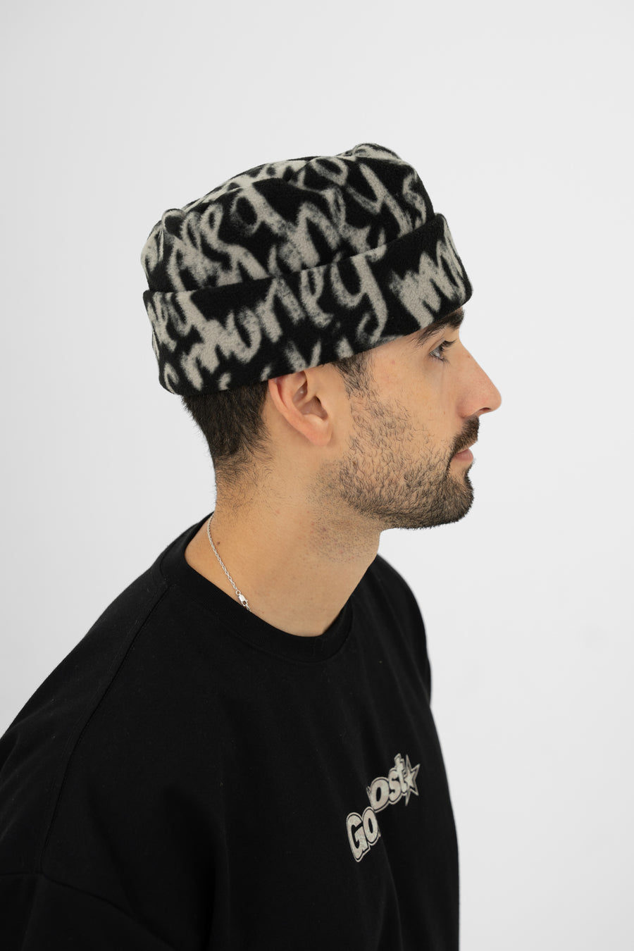 Fleece Beanie - Need Money For Skis