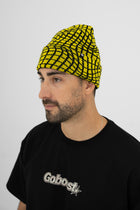 Wavy Beanie - Yellow