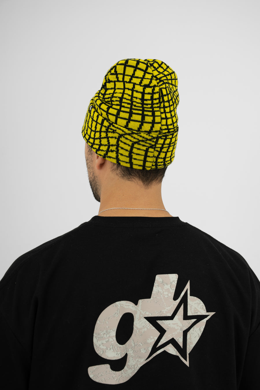 Wavy Beanie - Yellow
