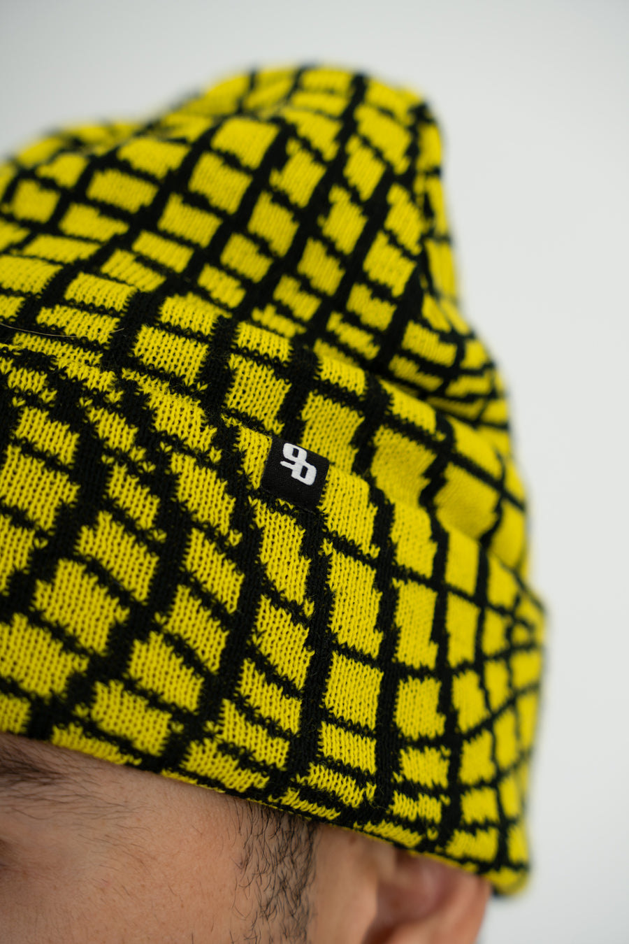 Wavy Beanie - Yellow