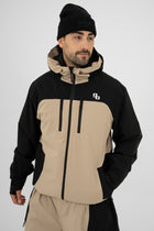 Signature Insulated Jacket – Beige/Black