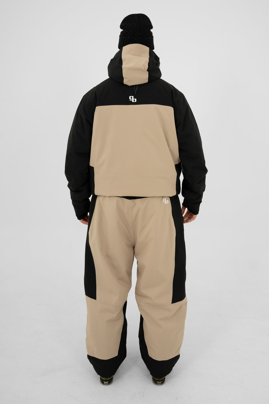 Pantalon isolé Signature – Beige et noir
