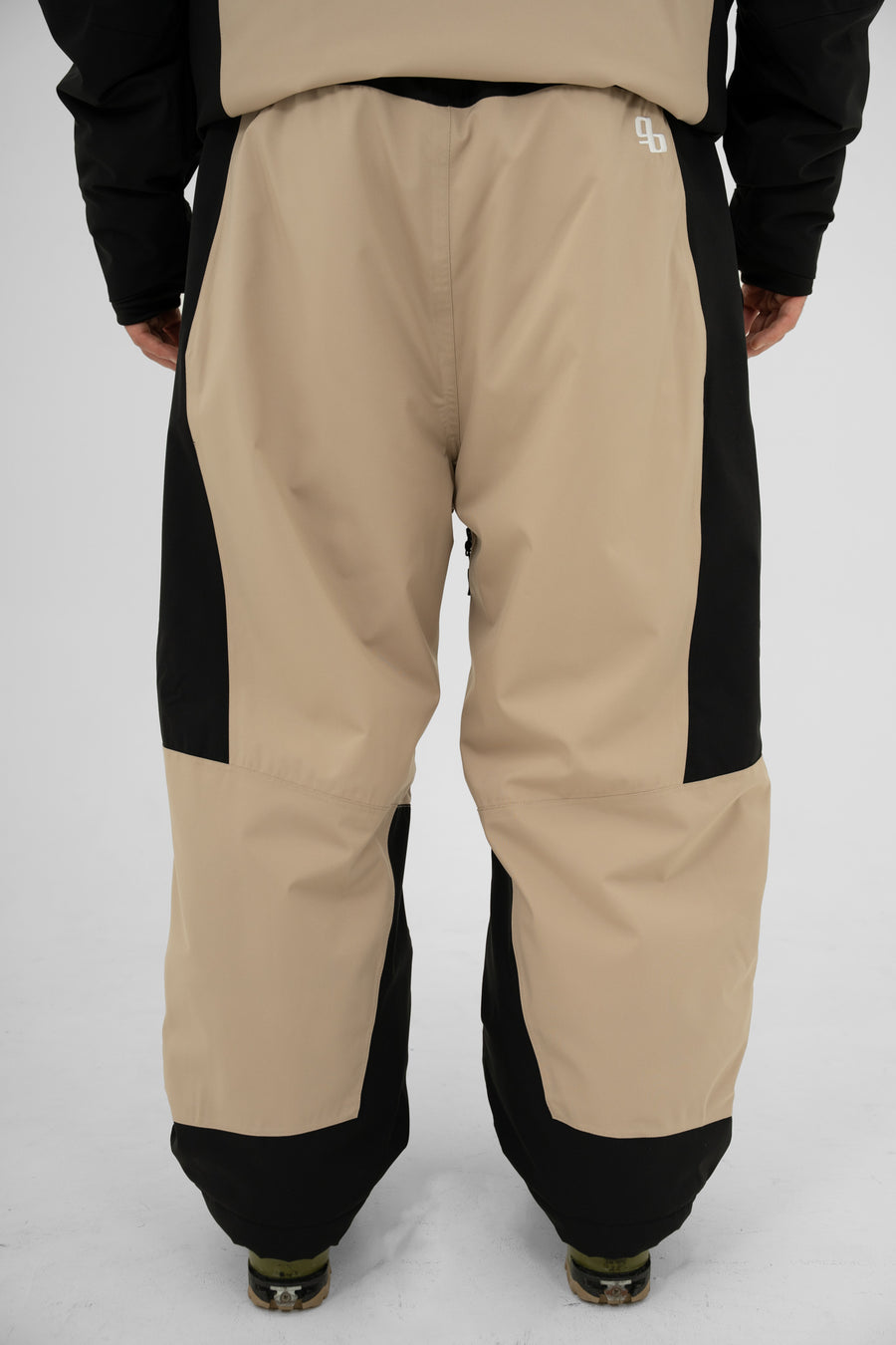 Pantalon isolé Signature – Beige et noir