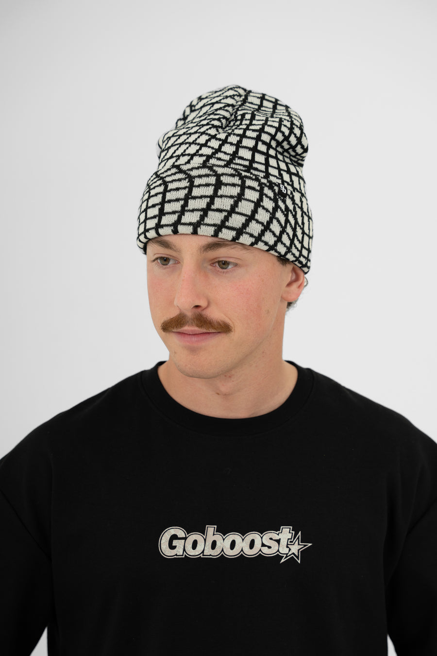 Wavy Beanie - White
