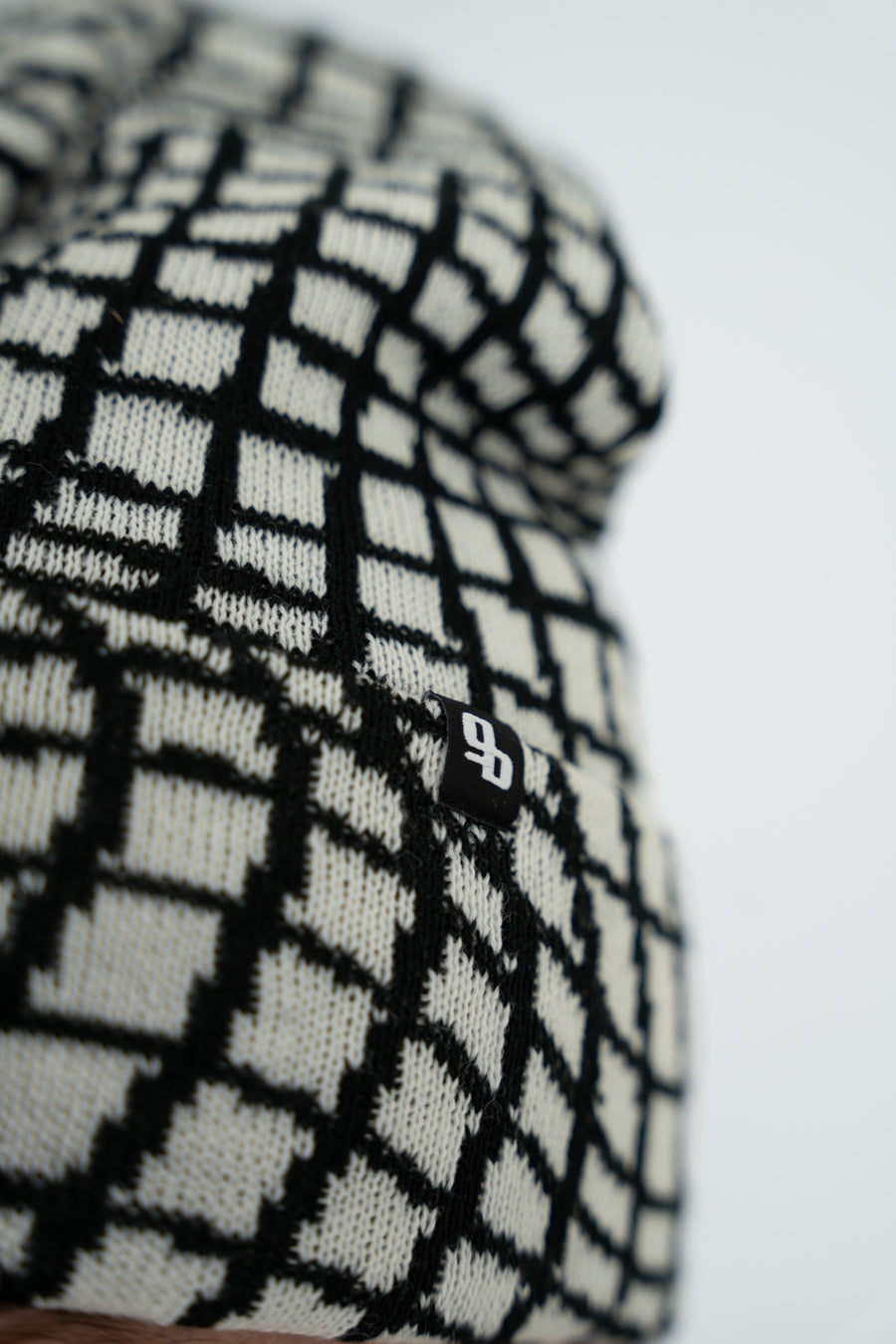 Wavy Beanie - White