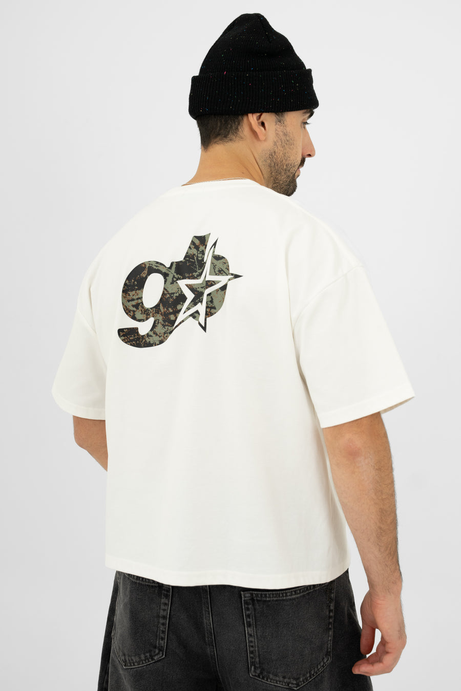 Boxy Tee – White