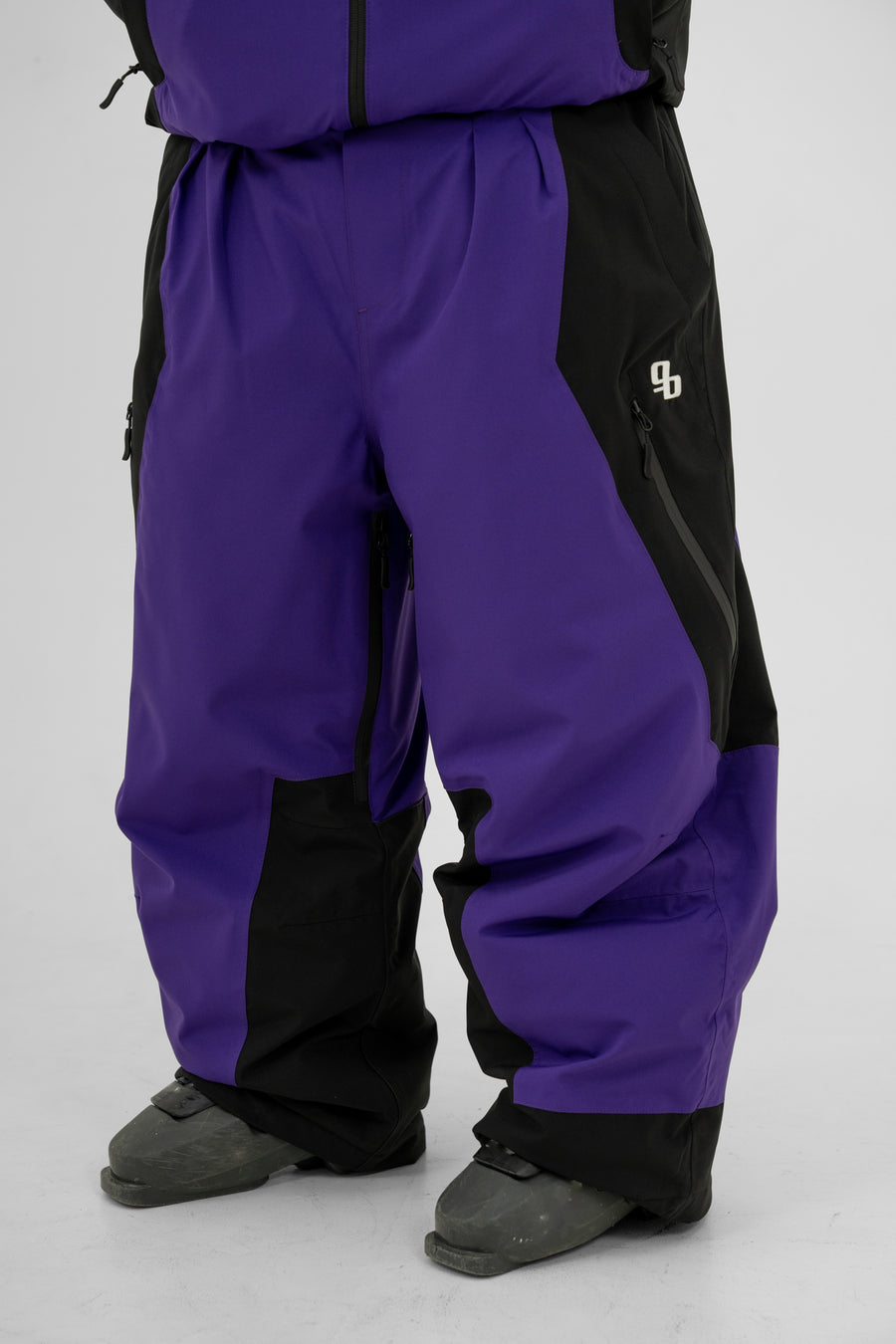 Signature Insulated Snow Pants – Purple/Black