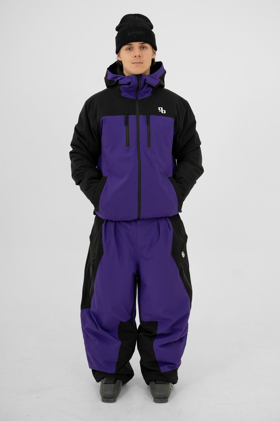Signature Insulated Jacket – Purple/Black