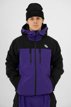 Signature Insulated Jacket – Purple/Black