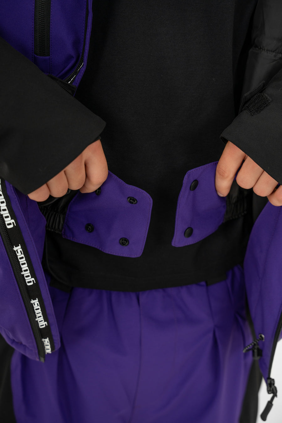 Signature Insulated Jacket – Purple/Black