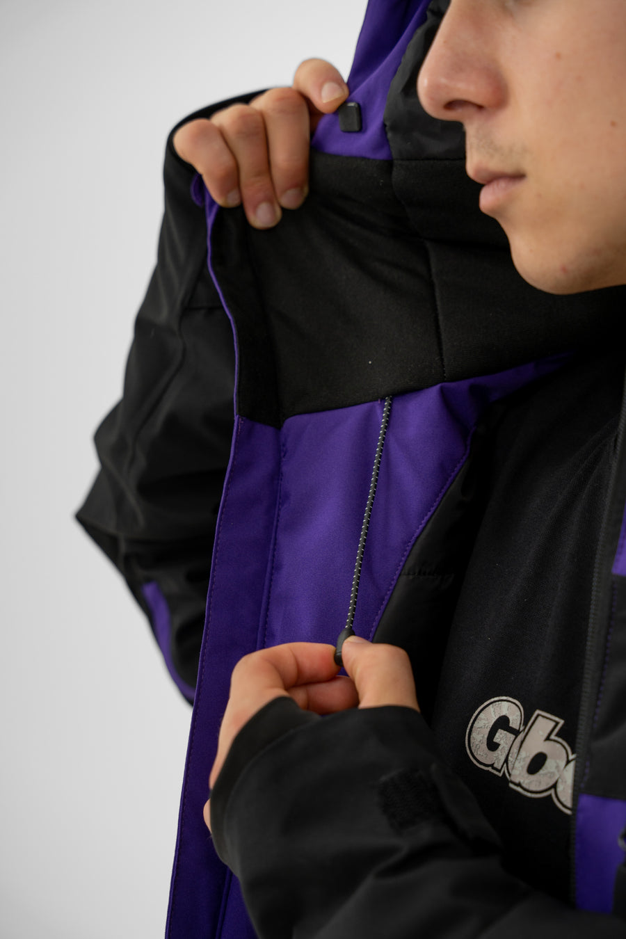 Signature Insulated Jacket – Purple/Black
