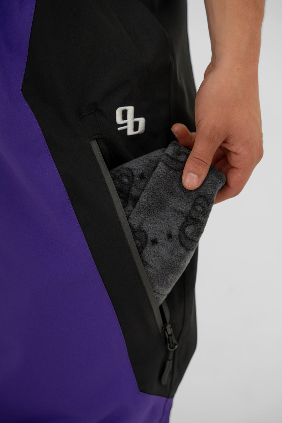Signature Insulated Snow Pants – Purple/Black