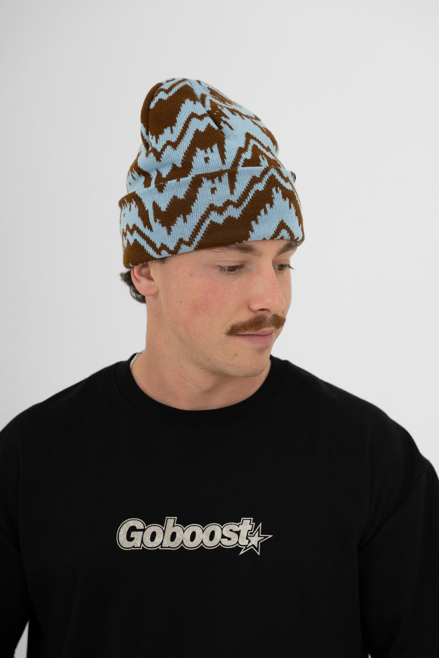 Mountain Beanie - Blue