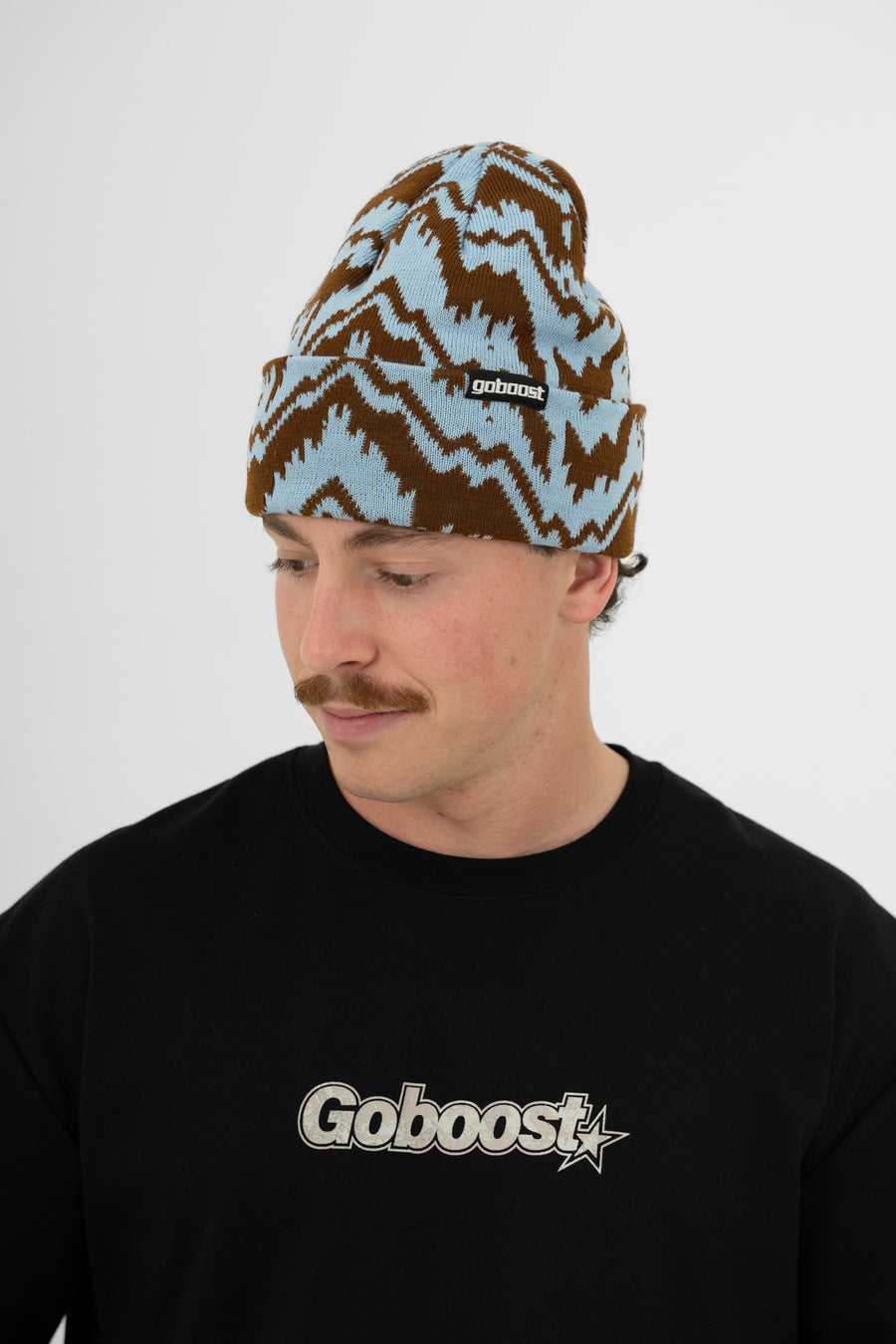 Mountain Beanie - Blue