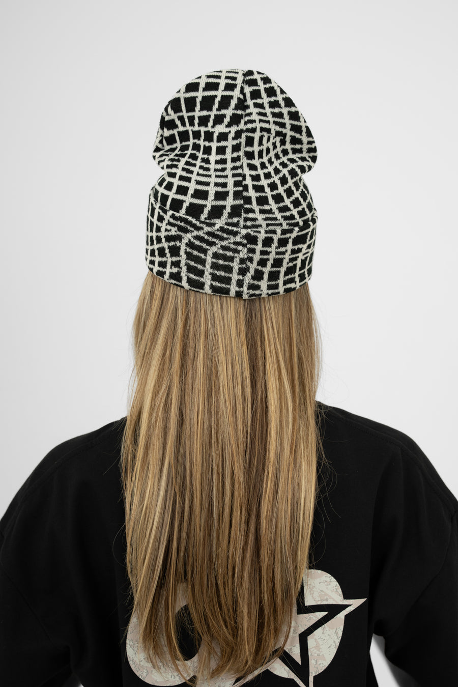 Wavy Beanie - Black