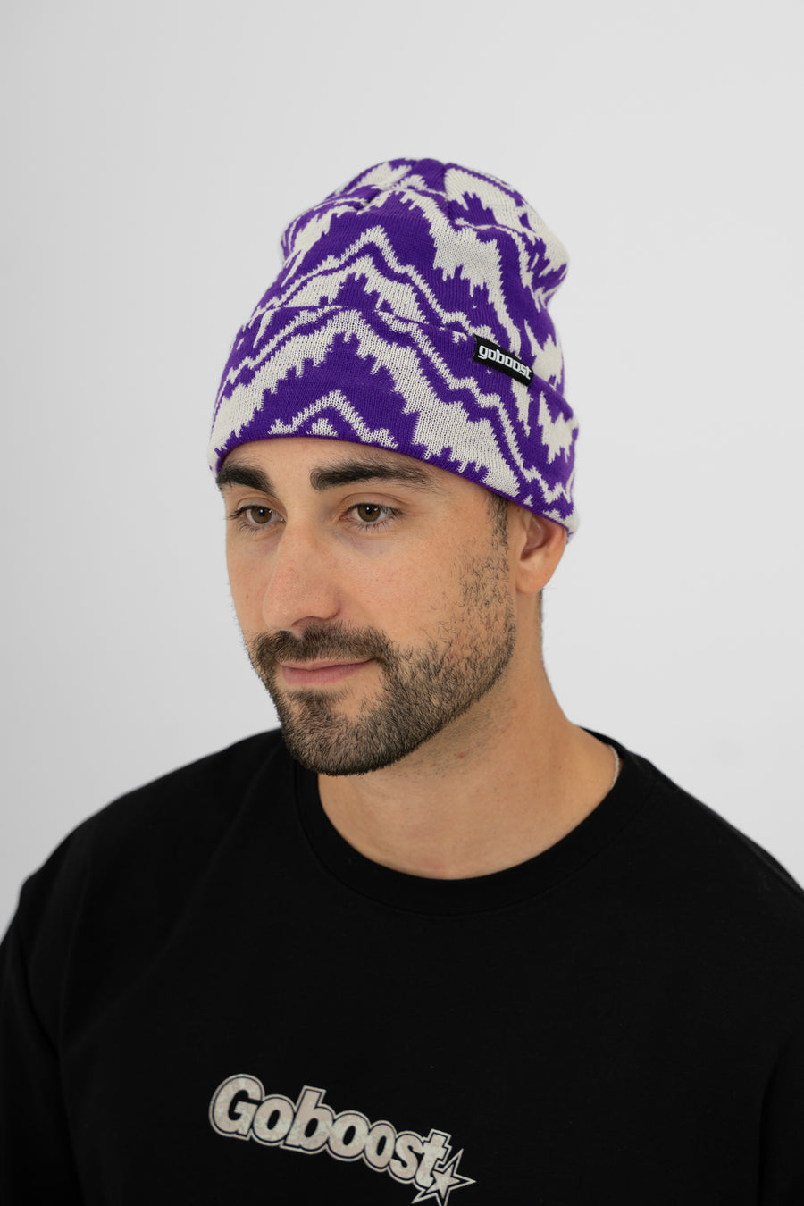 Mountain Beanie - Purple