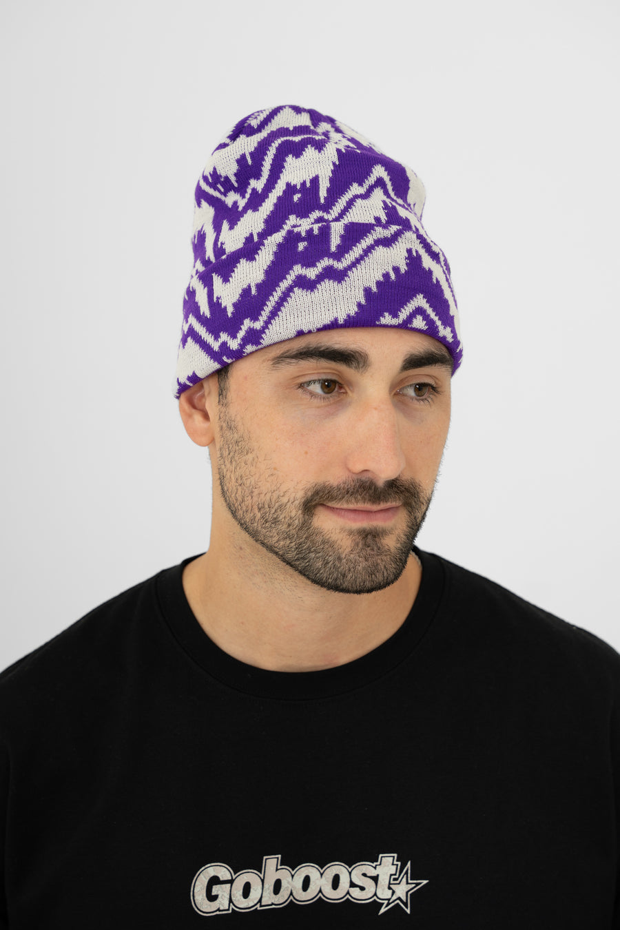 Mountain Beanie - Purple