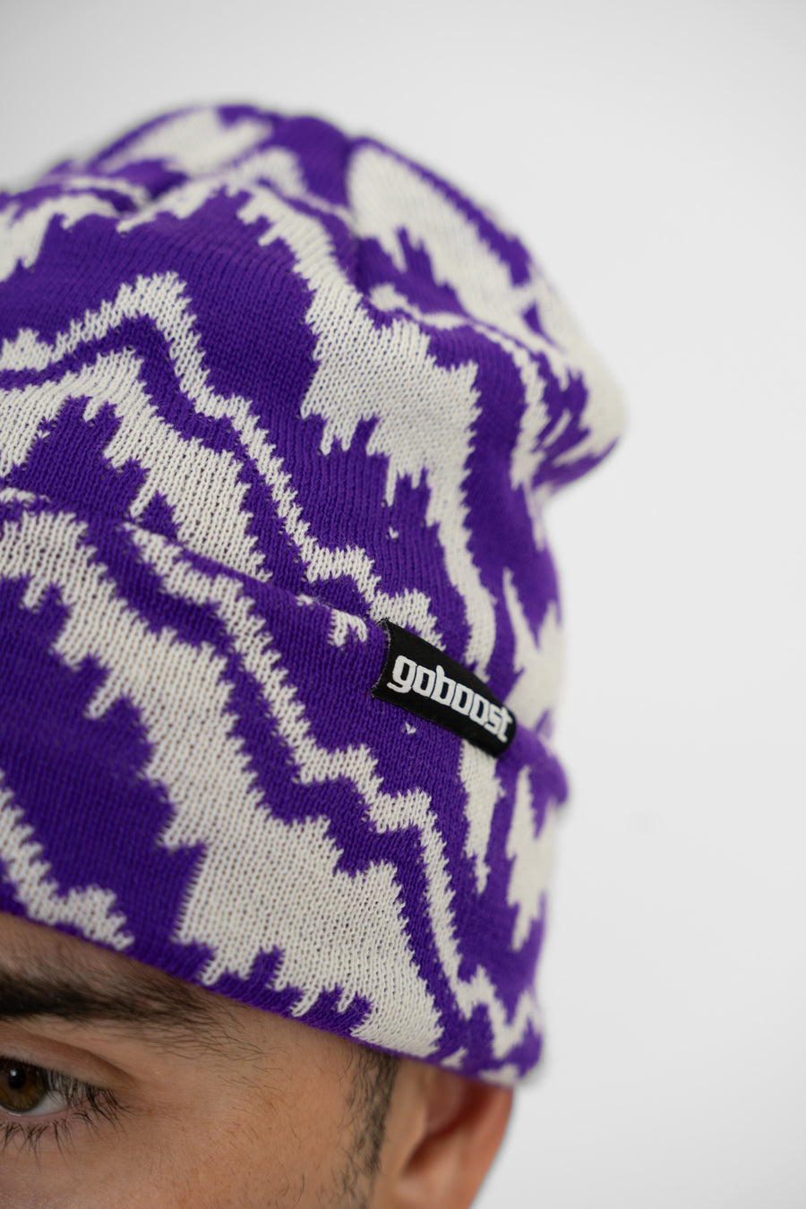 Mountain Beanie - Purple