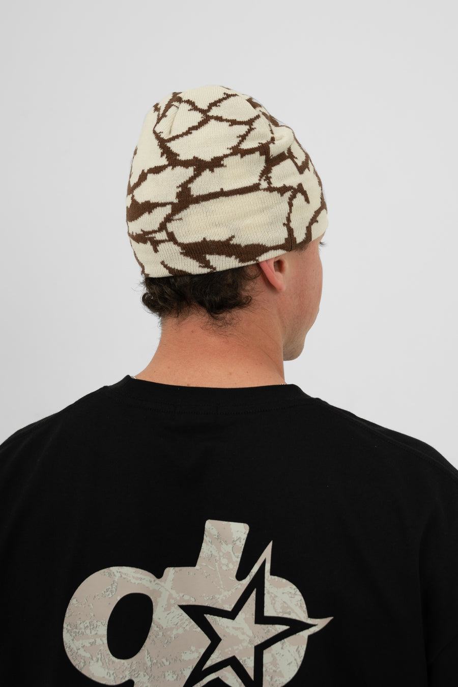 Graphite Beanie - Cream
