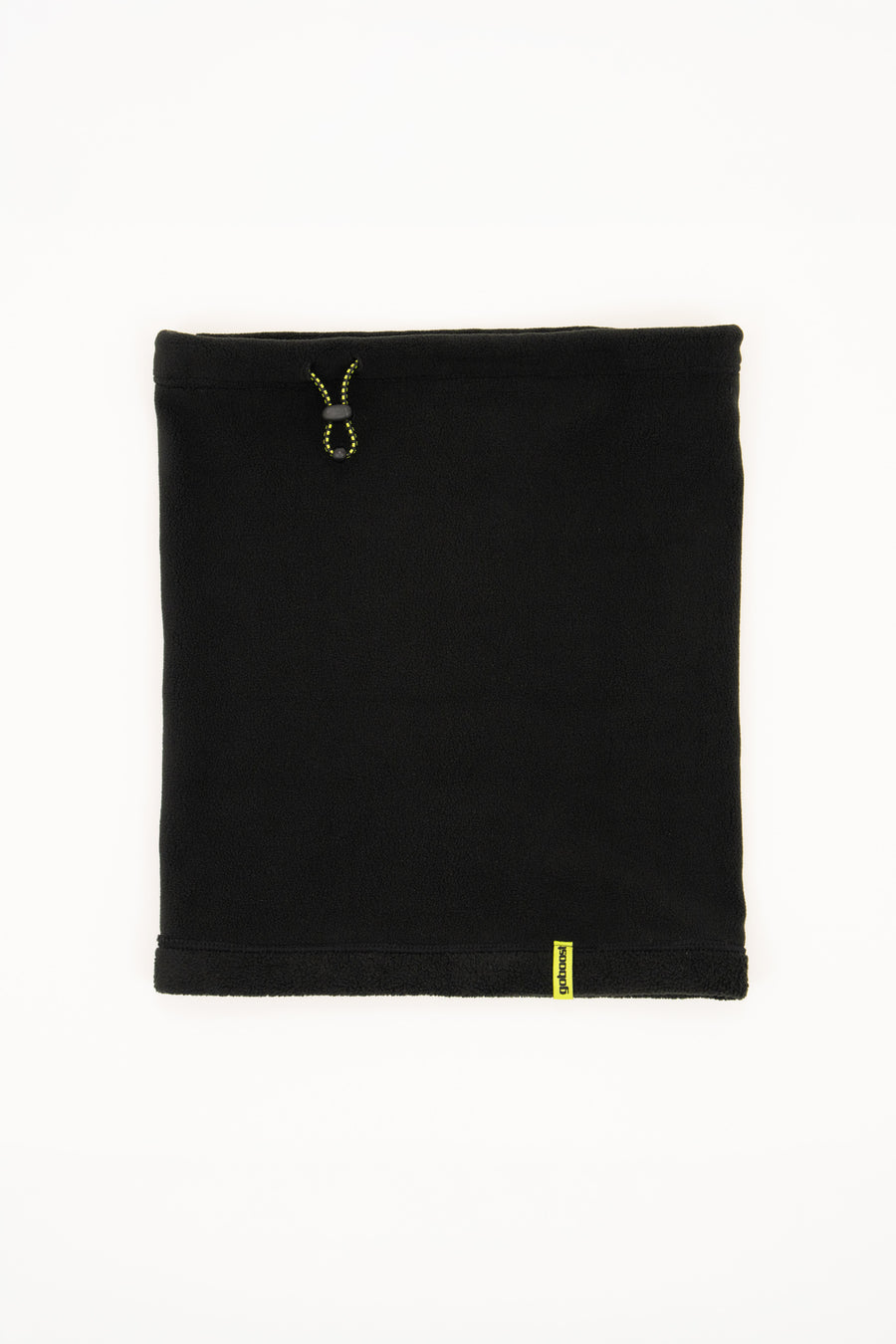 2 in 1 Fleece Beanie - Black