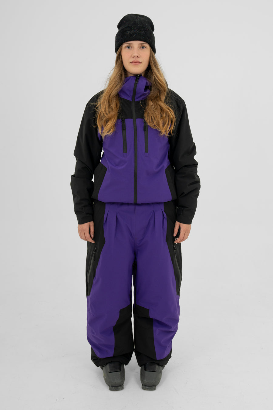 Signature Insulated Jacket – Purple/Black