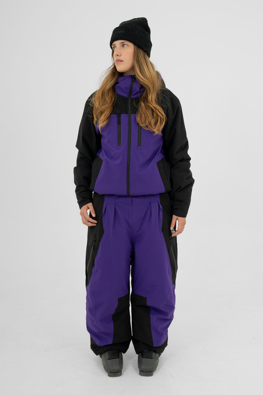Signature Insulated Jacket – Purple/Black