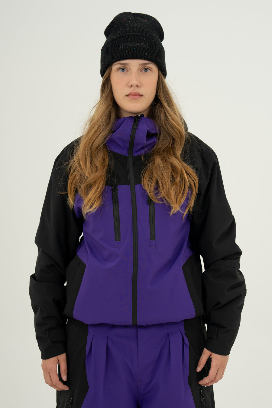 Signature Insulated Jacket – Purple/Black