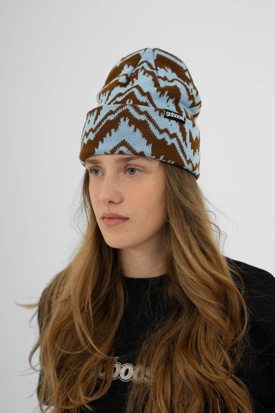 Mountain Beanie - Blue
