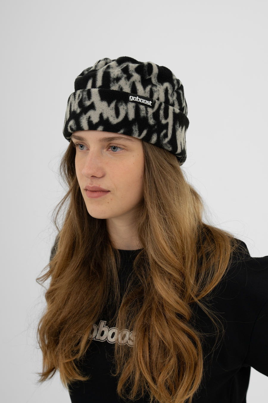 Fleece Beanie - Need Money For Skis