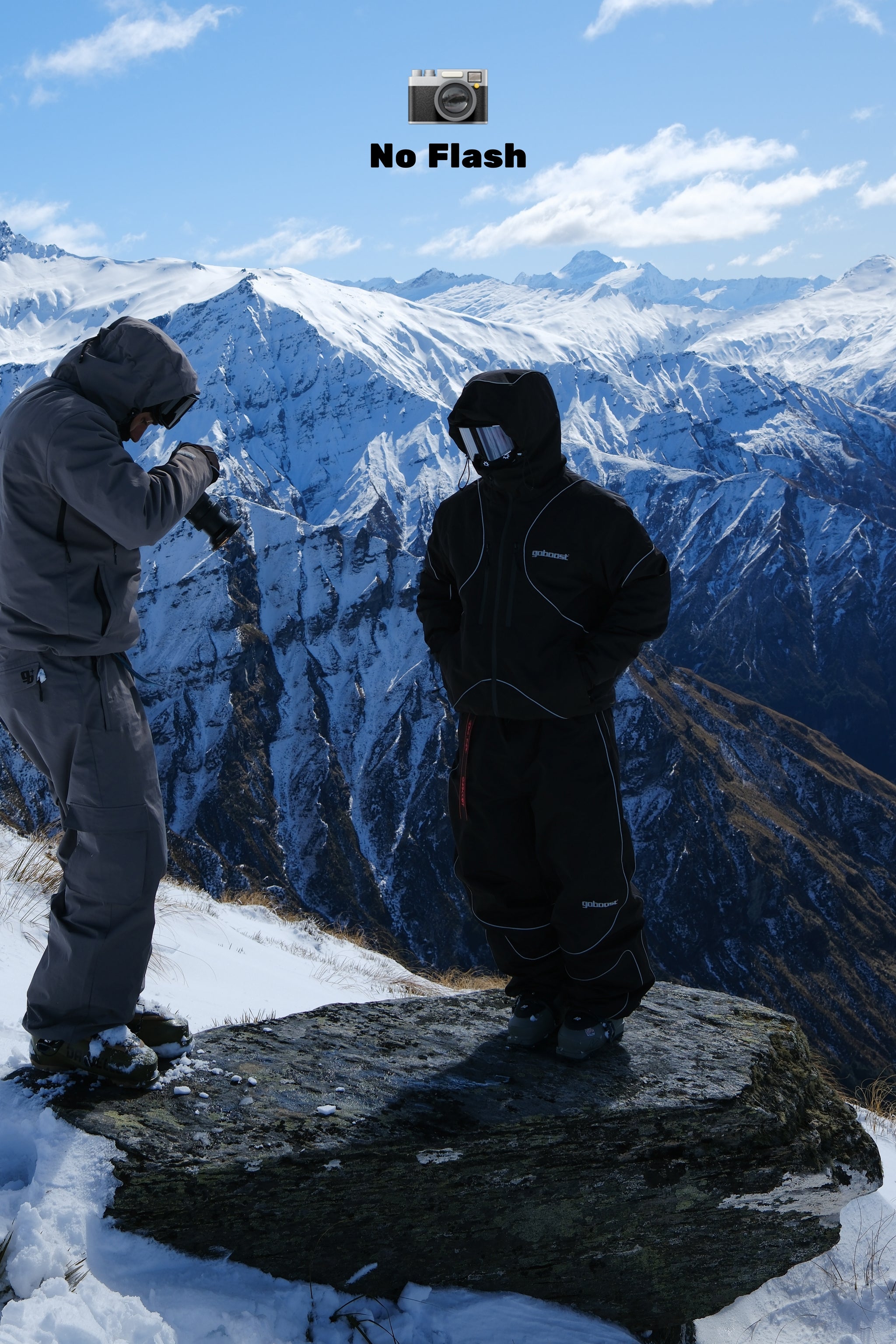 OneSerie Snowpants V2 – Black Reflective