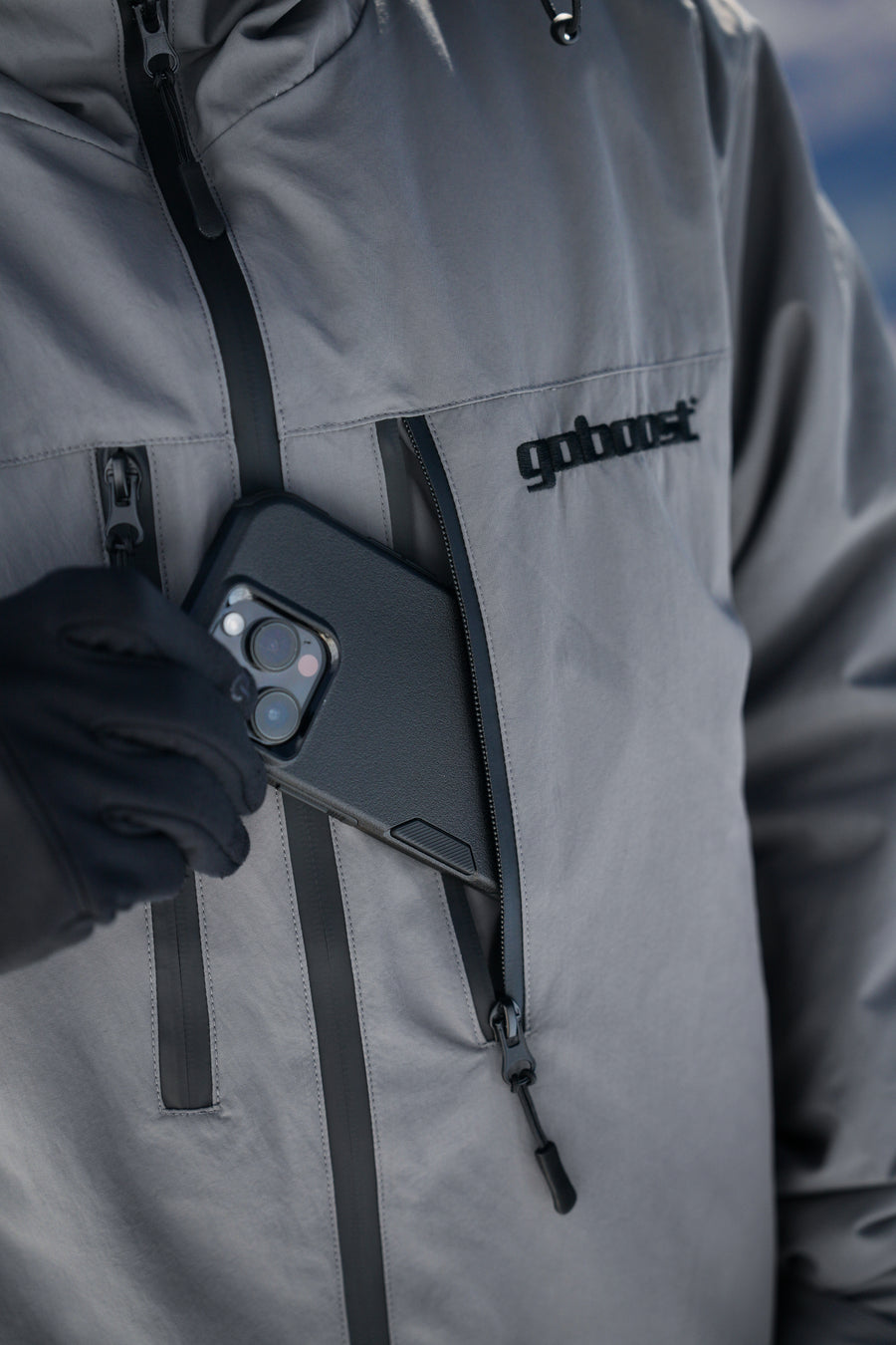 GOBOOST OneSerie 3L 15K Insulated Jacket – Grey