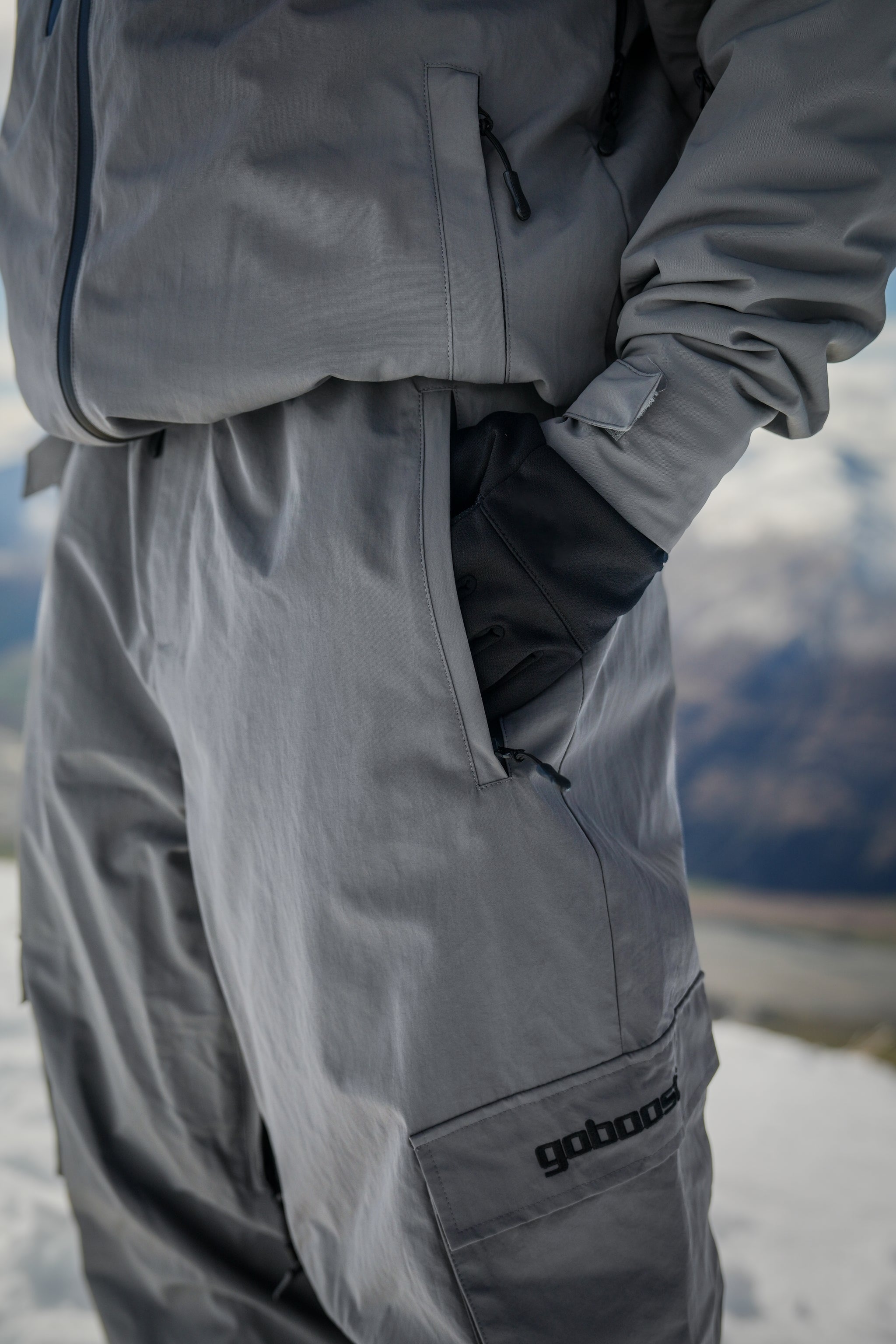 GOBOOST OneSerie 3L 15K Insulated Snowpants – Grey