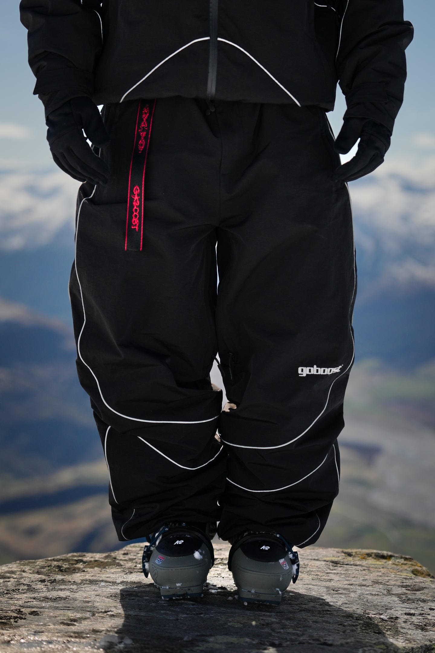GOBOOST OneSerie 3L 15K Insulated Snowpants – Black Reflective