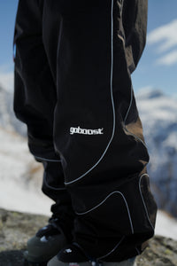 GOBOOST OneSerie 3L 15K Insulated Snowpants – Black Reflective