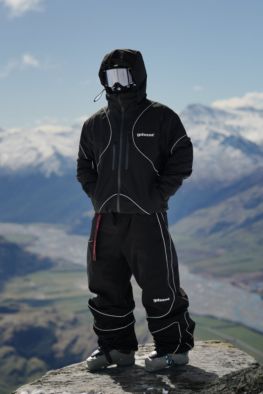 OneSerie Snowpants V2 – Black Reflective