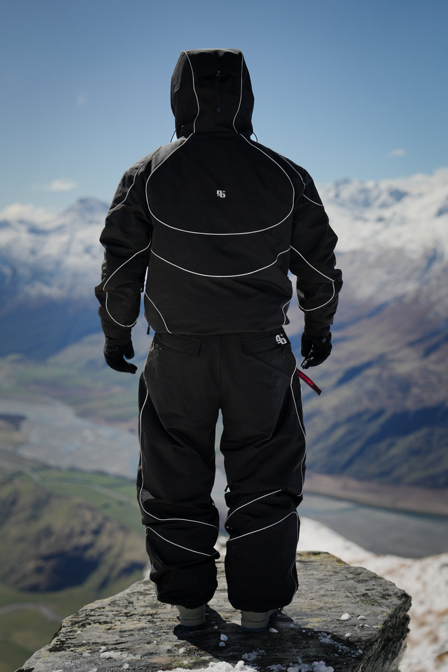 OneSerie Snowpants V2 – Black Reflective