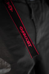 Broken Chain Magnetic Belt - Black and Red