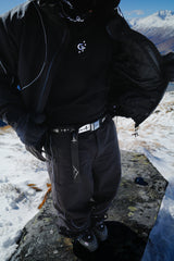 Summit Magnetic Belt – Black and Light Grey