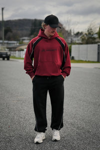 Core Line Hoodie - Burgundy