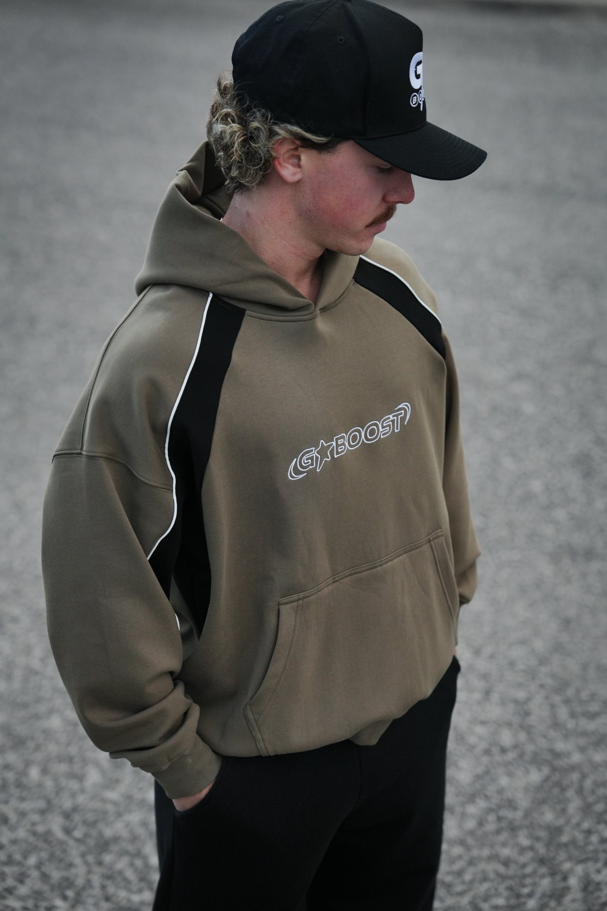 Core Line Hoodie - Green