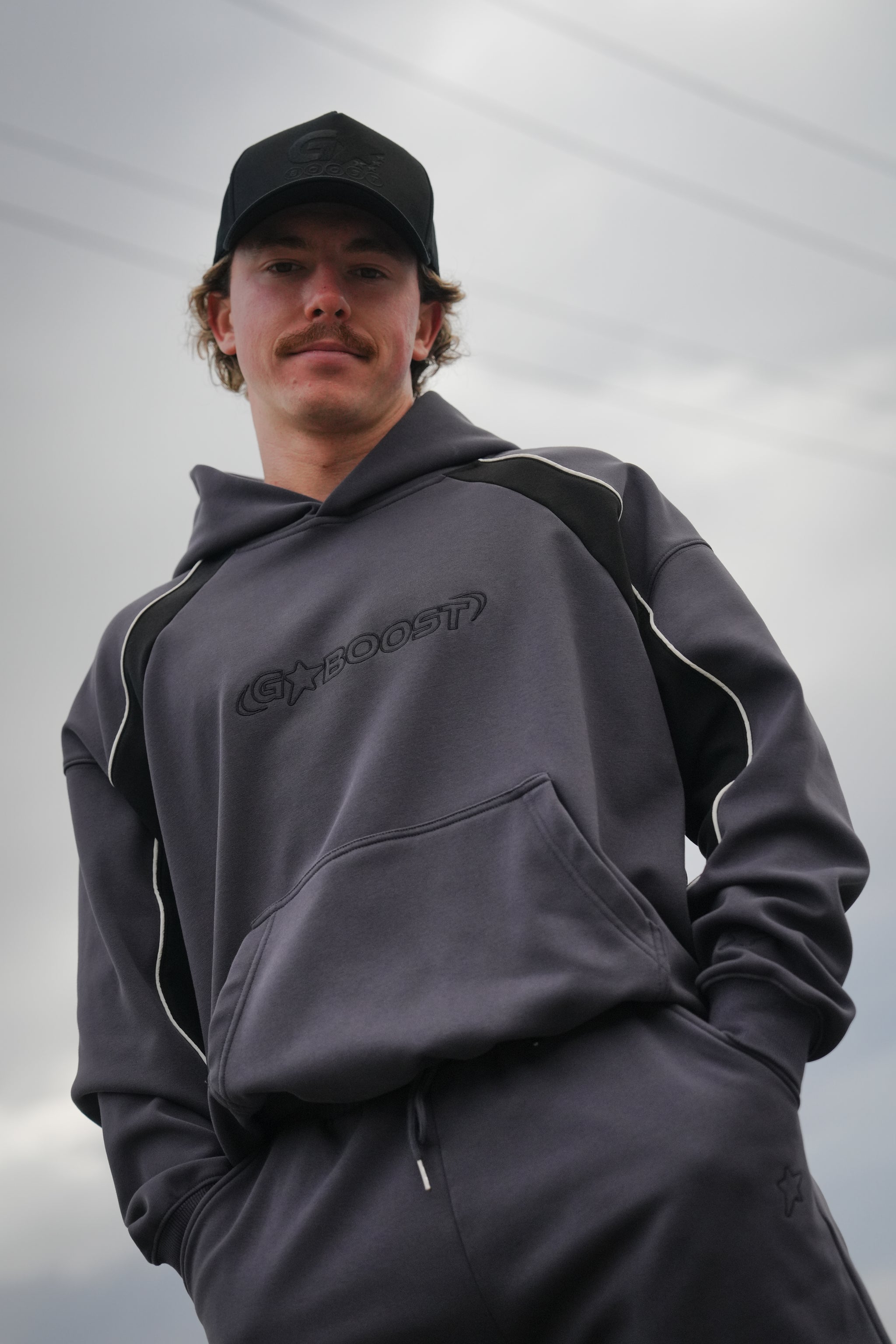Core Line Hoodie - Grey