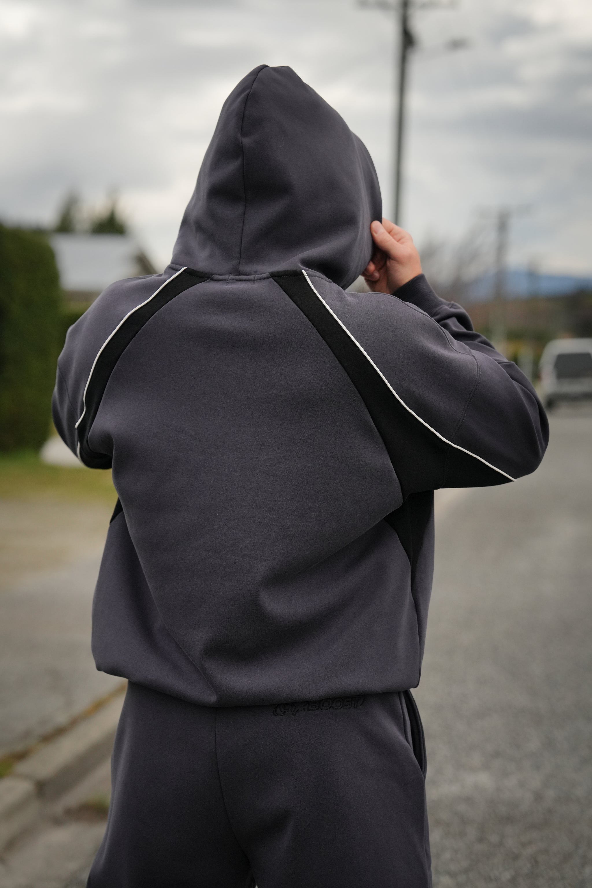 Core Line Hoodie - Grey