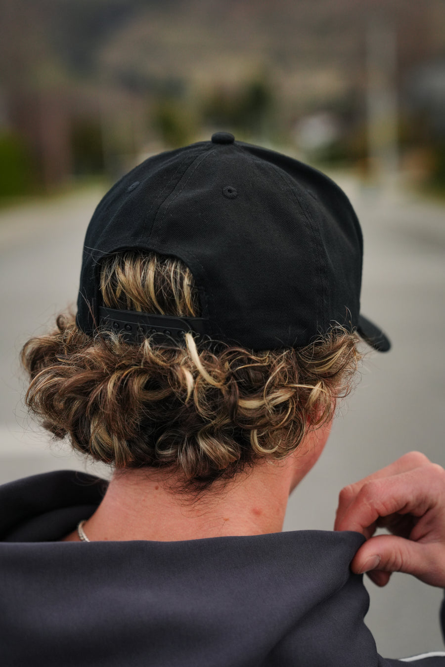 Five Stars Snapback - Black on Black