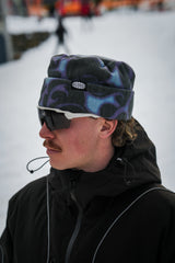 Vintage Flame Beanie - Blue
