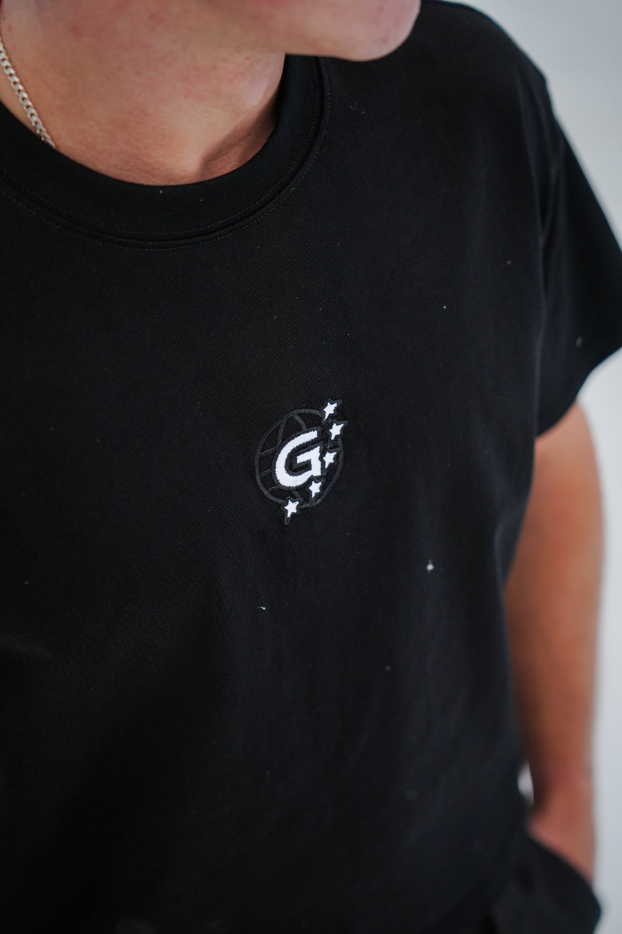 Global Stars Boxy T-Shirt - Black
